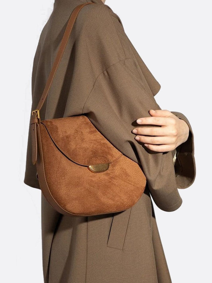 Sac cuir camel femme