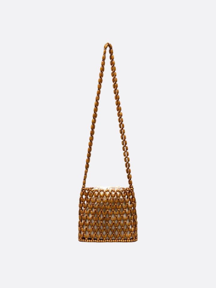 sac perle marron clair