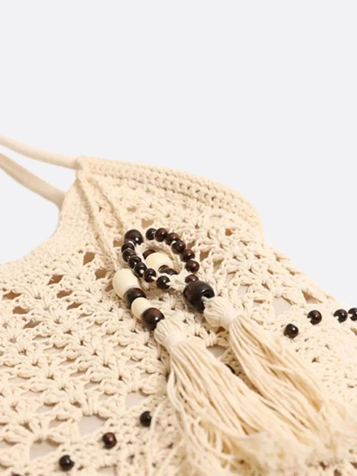 Crochet shoulder bag
