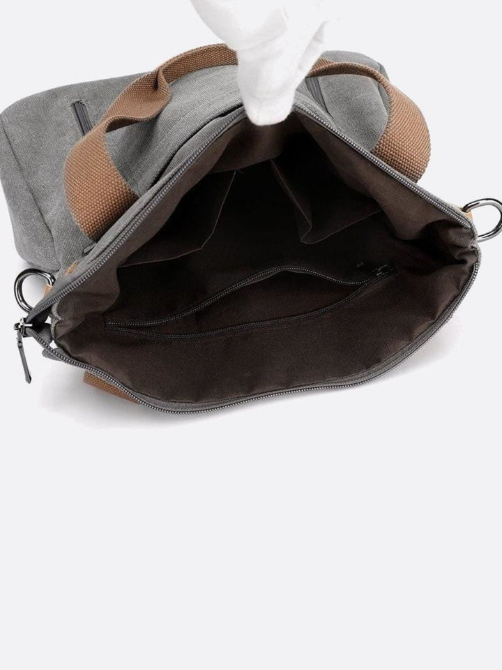 Multi-pocket canvas bag